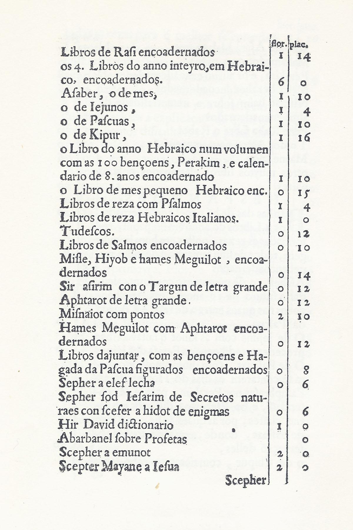 Printed page in Portuguese with two narrow columns on right of main text.