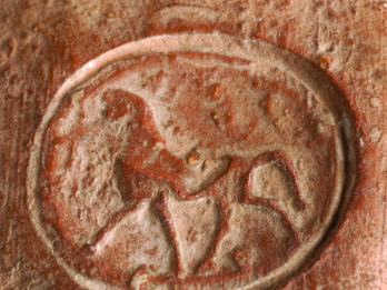 Oval seal impression of horse.