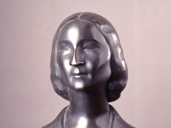 Bust of woman. 