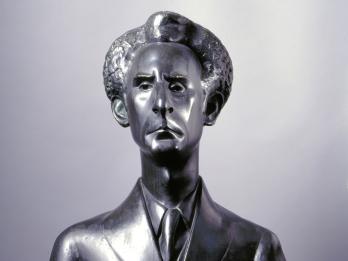 Bust of man.