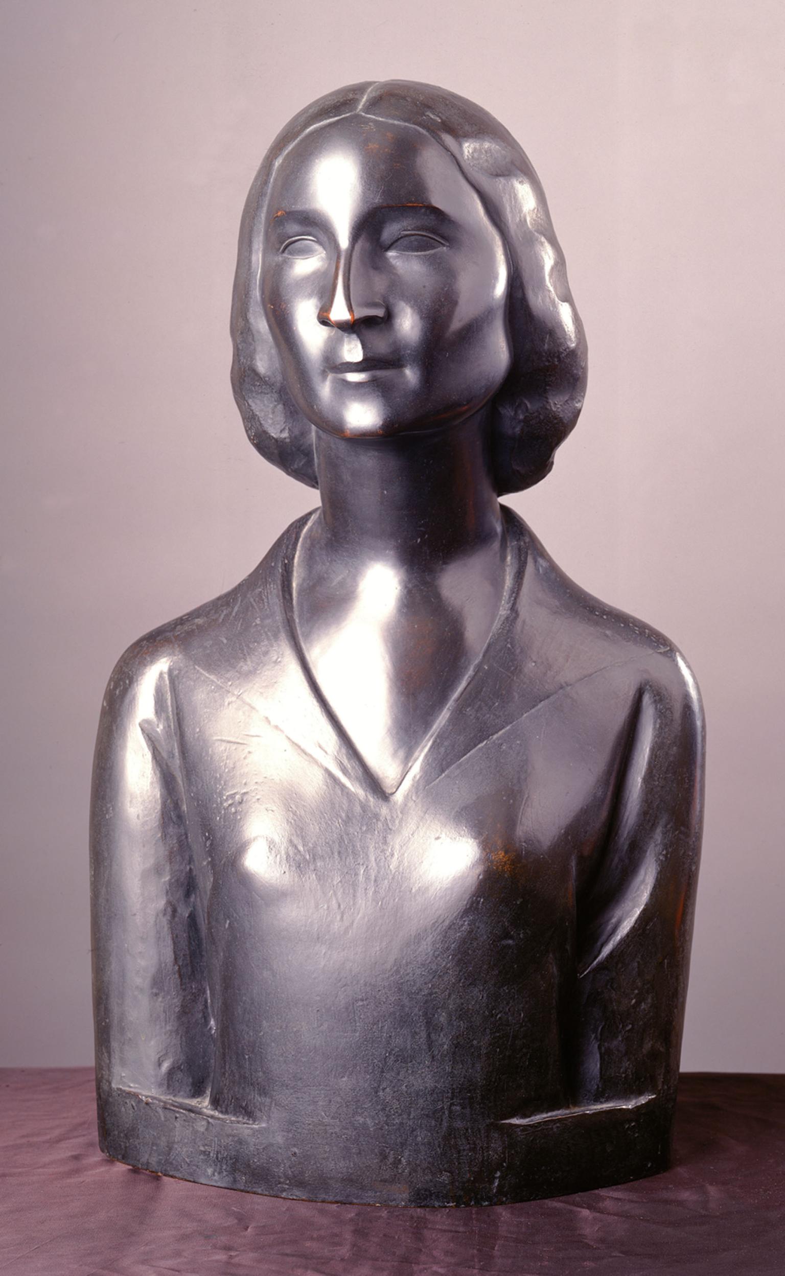 Bust of woman. 