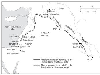 Map of Middle East.