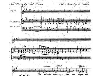 Song Settings for the Poet Lord Byron’s Hebrew Melodies Sheet music.
