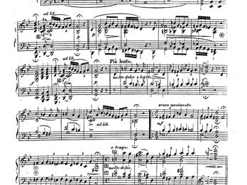 Ancienne melodie de la synagogue Sheet music.