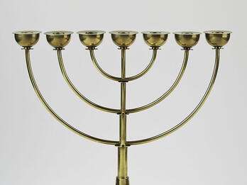 Seven-Branched Candelabrum Seven-branched candelabrum.