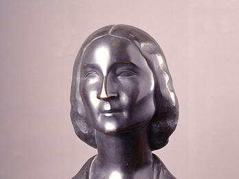 Bust of woman. 