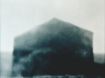Outside #3 Chromogenic print depicting blurry building.