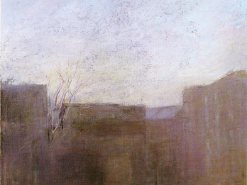 Jérusalem, Fin de Journée Painting of cityscape.