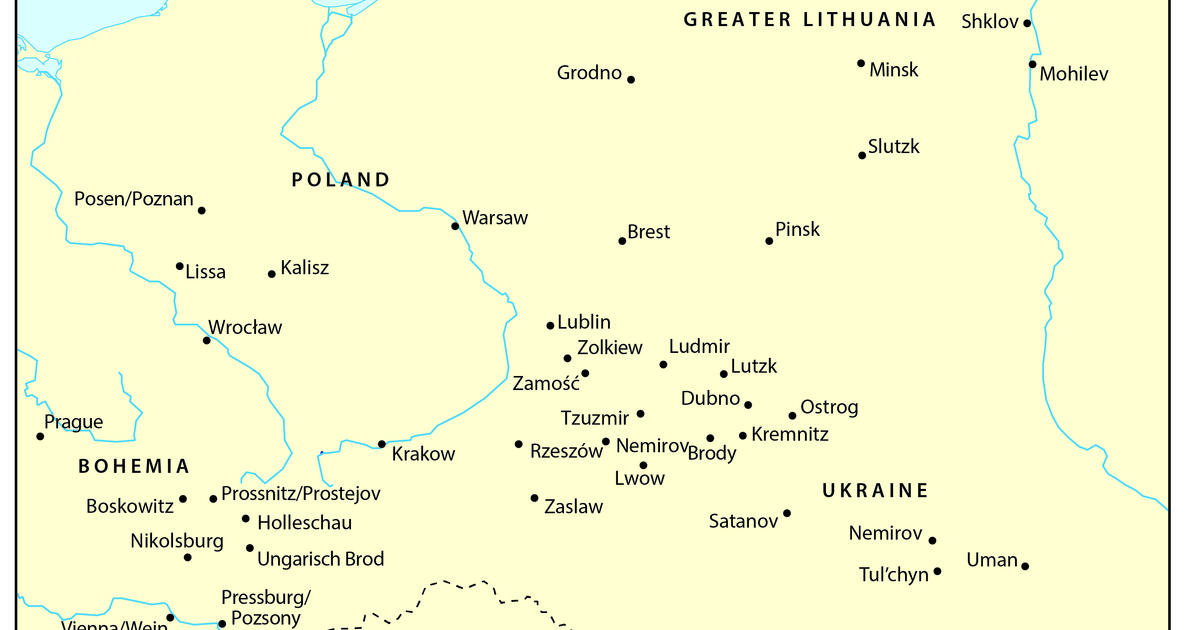 Jewish Communities in the Polish-Lithuanian Commonwealth | Posen Library
