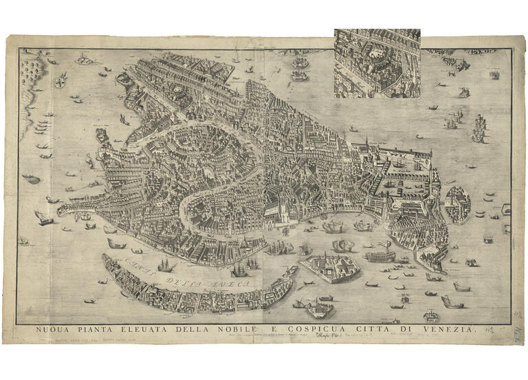 Small image of topographical cityscape.