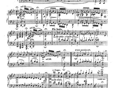 Sheet music.