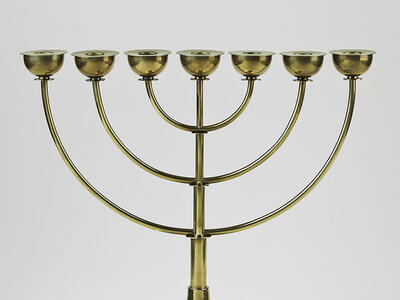 Seven-branched candelabrum.